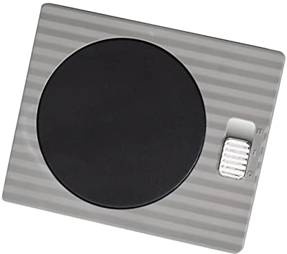 Yosoo Health Gear Tassenwärmer, ABS-Tassenwärmer, 220 V, 2 Temperatur, 2 Modi, Konstante Wärme für den Schreibtisch, Büro, Heimgebrauch, Erwärmt Getränke, Eier, Kuchen und Nasse Handtücher, Kompakt,