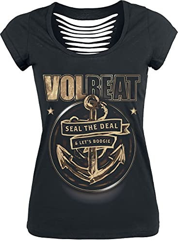 Volbeat Anchor Frauen T-Shirt schwarz Band-Merch, Bands