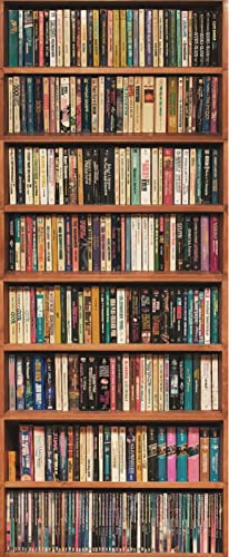 A.Monamour Türtapete Selbstklebend Türfolie Türposter 3D Bücherregal Voller Bücher Vinyl Folie Türdeko Tapete Wandbild Türaufkleber Türtattoo 85x200cm