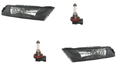 Johns, Nebelscheinwerfer Nebellicht kompatibel zu Skoda Superb III 3V 15- Set L R m. H8