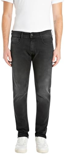 replay herr jeans, 099 Black Delavé, 31W / 32L