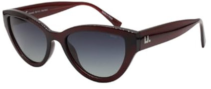 INVU Lunettes de soleil femme B2113 F Verres polarisés 100% UV PROTECT Bordeaux, bordeaux