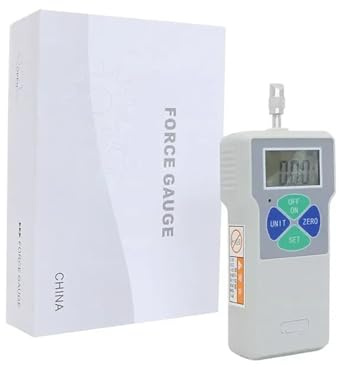 Misuratore di forza digitale Misuratore di digitale push pull Misuratore dinamometro portatile 100N/200N/300N/500N Strumenti di misura(5N)