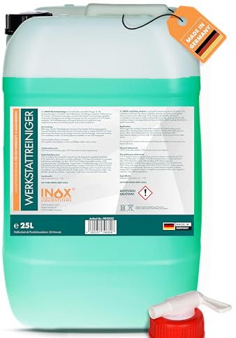 INOX® WS Werkstattreiniger Konzentrat, Reinigungsmittel für Hochdruckreiniger - 25 L