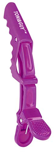 6 Krokodil Haarspangen, Friseurzange rutschfest einzigartige Brosche, Frisur Haarspange Haarspangen Abteilklammern Hair-Clips Combi für Friseursalon aus Kunststoff