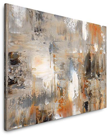 Paul Sinus Art Abstrakt 120x 80cm Inspirierende Fotokunst in Museums-Qualität für Ihr Zuhause als Wandbild auf Leinwand in