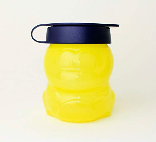 TUPPERWARE Snackbox to go 1x 300ml Snackbox Gelb Motiv Dino + Kugelschreiber