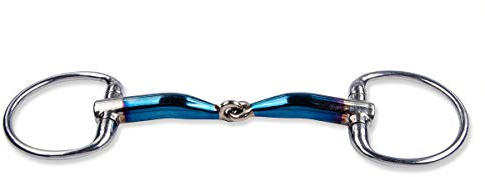 Trust Sweet Iron-Pony eggbut-jointed-12mm Olivenkopfgebiss Einfach gebrochen 11,5 cm