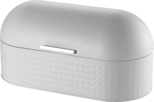 Michelino Brotkasten 43,5 x 22 x 21,5 cm Brotbox matt Weiss