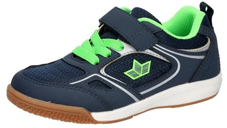 Lico Unisex Kinder Racine Vs Hallenturnschuhe, Marine Lemon, 30 EU