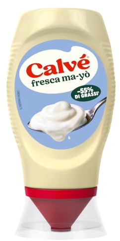 Calvé Fresca Ma-Yò, Top Down 250ml, con yogurt magro e -55% di grassi*