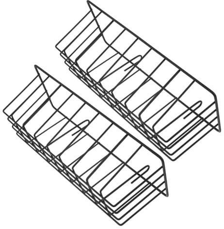 POPETPOP Kaninchen Futterständer 2 Stück Aus Langlebigem Metall Für Käfige Atmungsaktiv Und Leicht Zu Reinigen Geeignet Für Kaninchen Und Kleintiere