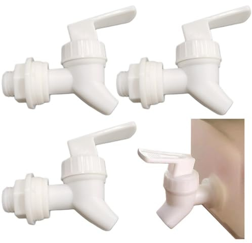 Zghhc Grifo Enfriador De Repuesto, Grifos Dispensadores De Plástico Tipo Empuje, Grifo Dispensador De Agua para Cubo De Botella De Vino De Cerveza