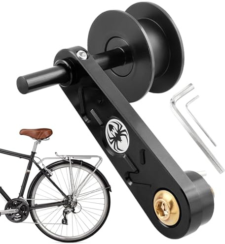 Tendeur De Chaîne De Vélos,Tendeur De Chaîne Vélos - Ajusteur de tendeur de chaîne de vélo haute résistance, guide de chaîne de vélo,Ajusteur de Tension de chaîne robuste, convertisseur de vitesse uni