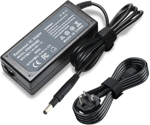 19.5V 3.33A 65W Charger Compatible with HP Pavilion TouchSmart Sleekbook 14-B109WM 15-B129WM 15-B119WM 15-B142DX 15-B143CL 14-B120DX 14-b000 14-c000, Envy 4 6 Series 693715-001 613149-001 677770-003