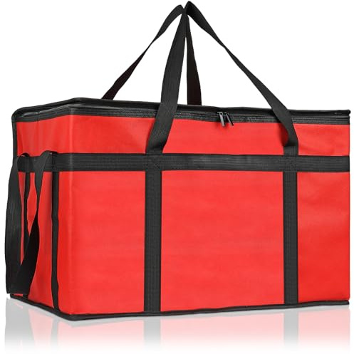 PEASUG Insulated Food Delivery Bag, XXXL Catering Bag for Keep Food Warming