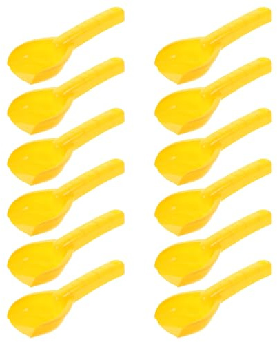Garneck Ensemble de 12 Pelles de Plage pour Enfants : Pelles en Plastique Robustes Et Colorées pour Jouer dans Le Sable en Extérieur, Idéales pour Les Tout-Petits.