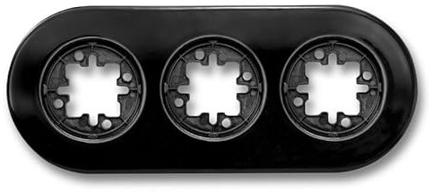 Fontini do - Marco 3 elementos superficie porcelana negro pack