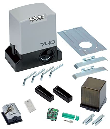 Schiebetor-Set von FAAC, DELTA 2 KIT, 1056303445 Automatisierung, 500 kg, 230 V