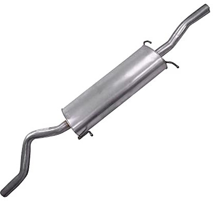 BESTPRICE 1x Silencieux central Compatible avec MERCEDES-BENZ VIANO (W639), VITO/MIXTO Fourgon (W639), VITO Bus (W639)