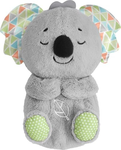 Fisher-Price GRT59 - Schlummer-Koala, musikalisches Kuscheltier mit realistischen Atembewegungen, für Babys und Kleinkinder, ab 0 Jahren