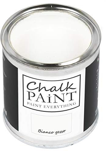 CHALK PAINT Everything Bianco Gesso 750 ml - SENZA CARTEGGIARE Colora Facilmente Tutti i Materiali