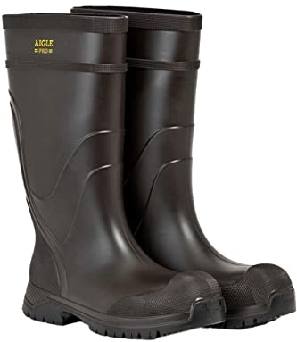 Aigle ARVALT S5 Construction Boot för män, BRUN, 10 UK, Brun, 10 UK
