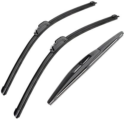 3 Wipers 21 18 10 Front And Rear Replacement Fit for SUZUKI Swift Hatchback MK2 2005-2017, Windshield Wiper Blades Original Equipment Wiper Blade, That Meet OEM Quality Easy DIY Install Premium