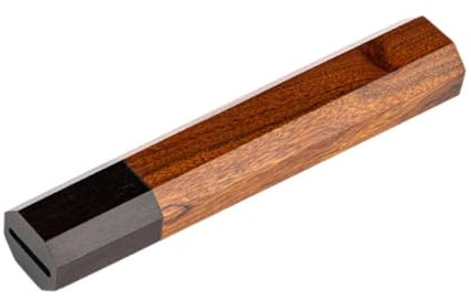 JISADER Manico per coltello da cucina giapponese Manico ottagonale Forniture artigianali di ricambio Accessori in legno Manico per coltello Sashimi, stile c
