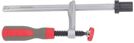 Workbench Holdfast Clamp, 20mm Bench Hold Down Clip Plastic Handle Quick Press Clamp for Woodworking Projects Hand Tool