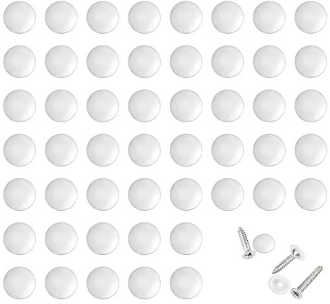Abdeckkappen für Schrauben 50 Stück Schraubenabdeckung Abdeckkappen, Öl- und Korrosionsbeständig - Geeignet für Kreuzschlitzschrauben - Schützt vor Rost und Verlängert die Lebensdauer der Schrauben
