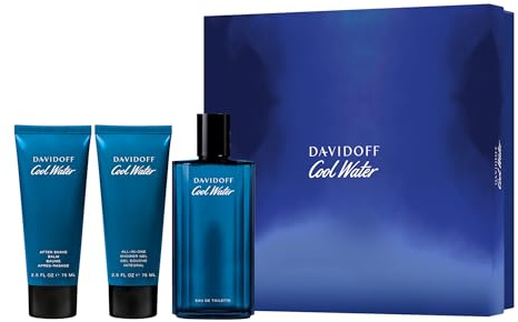 Davidoff Cool Water Eau de Toilette – Aromatic Men's Cologne – With Notes of Coriander, Mint, Lavender & Amber – Long Lasting Fragrance