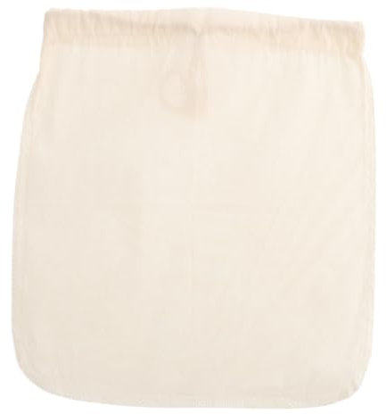 DOITOOL Cotton Filter Bag for Yogurt Straining Nut Milk Mesh Bag Fine Mesh Stretch Filter for Straining Reusable for Canning for Juicing