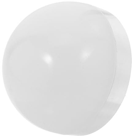 HOUDERCO Half Round LED Bulb Diffuser Cover, PC and Aluminium Lamp Shade, Glare Reducing Light Cover for Home and Office Lighting, Easy to Install, White