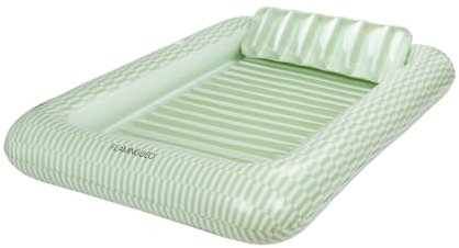 Flamingueo Materassino Gonfiabile - Gonfiabile Mare, Gonfiabili Piscina, Materassino Mare, Lettino Mare, Accessori Piscina (205 x 140 x 38 cm)