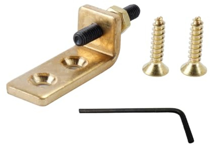 Hoite Tremolo propp mässingsstabilisator för flytande broar 50 g 30 x 12,35 mm gitarrtillbehör för att upprätthålla inställning och kontroll under lek