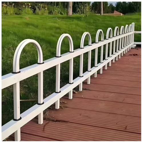 Clôture de jardin décorative – Clôture extérieure pour parterres de fleurs et zones de plantes – Barrière d'isolation paysagère