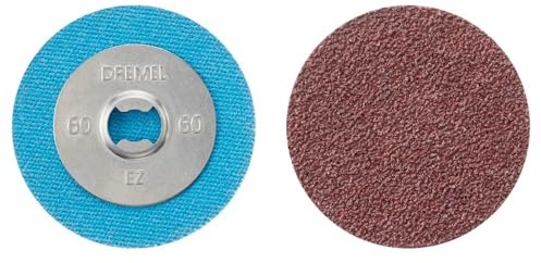 Dremel Max Life EZ411HP - Dischi abrasivi per utensili rotanti, grana 60, 3 pezzi