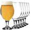 KIAPPO Pokal Biergläser Set 570 ml - 6 Stück Gläser für Bier Tulpenform - Beer Glass - Biertulpen - Wassergläser - Trinkgläser - Hochwertige Qualität