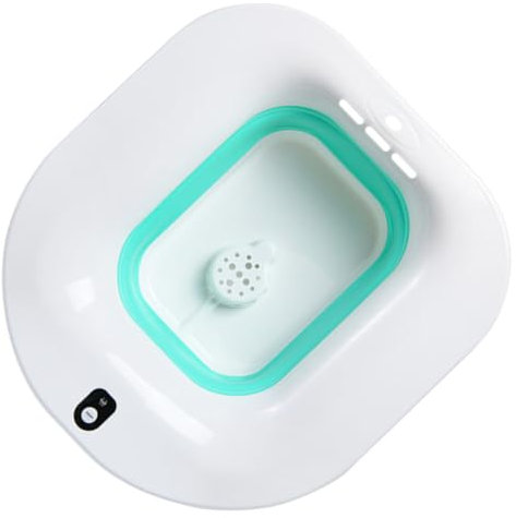 Anneome Elektrisches Sitzbad Für Schwangere Und Senioren Faltbare Hygienische Toilettensitzbadewanne Mit Anti Rutsch Funktion Für Hämorrhoidenpflege Einfach Zu Reinigen Und Zeitsparend