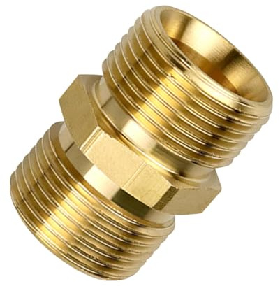 Racores de manguera a prueba de fugas, conector rápido para reparación de mangueras - para lavado de autos con adaptador de manguera de jardín - Conector para hidrolimpiadora para l