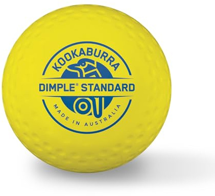 Kookaburra Dimple Standard Hockey Ball Yellow