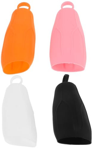 OATIPHO 4pezzi Coperture in Silicone Per Bottiglie Viaggio Custodie Elastiche Per Contenitori Viaggio Protezione Anti-perdita Adatte Per Viaggi e Quotidiano