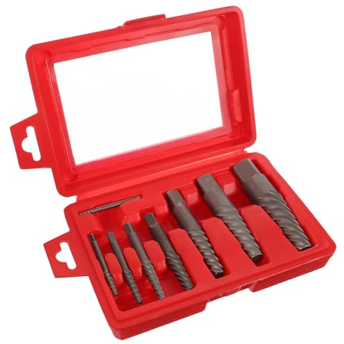 CLISPEED Estrattore per Viti Spanate e Bulloni Svitati Accessori per Rimozione di Viti di Valvole Angolari in Impieghi Professionali