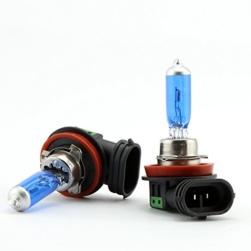 Krtopo 2 x H11 100W Scheinwerfer Halogen Bulbs Super Feux Weiß Für Nebel lampe Xenon Bulbs