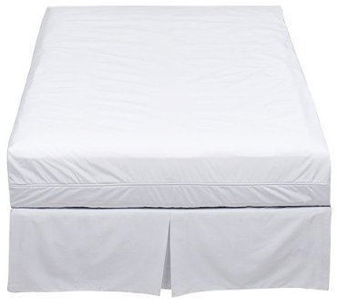 X-Allergy® PBS: Coprimaterasso Antiacaro per Letto Singolo con Cerniera in Polyester/Barriera impermabile e Traspirante cm (195X85X20)