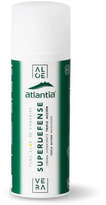 Atlantia Crema Superdefense | Crema Hidratante Corporal | Crema Reparadora de la Piel | Con Aloe Vera 100% puro y ecológico | 150ml