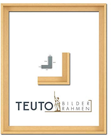 TEUTO BILDERRAHMEN Leinwandrahmen Jana Natur 50 x 60 cm Leerrahmen für Leinwand