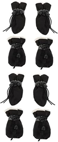 Mipcase 8stücke Katzen-warm-Schuhe rutschfeste Pfotenschutzschuhe Für Hunde Und Warm Geeignet Für Drinnen Und Draußen Für Kleine Mittelgroße Haustiere