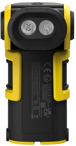 Ledlenser Torcia a LED EXC6R ATEX, con caricatore 502406 (torcia torcia elettrica) Grado di protezione: IP68/Ex-protection Polvere: Ex ib IIIC T135°C Db/Ex-protection Gas: Ex ia IIC T4 Ga